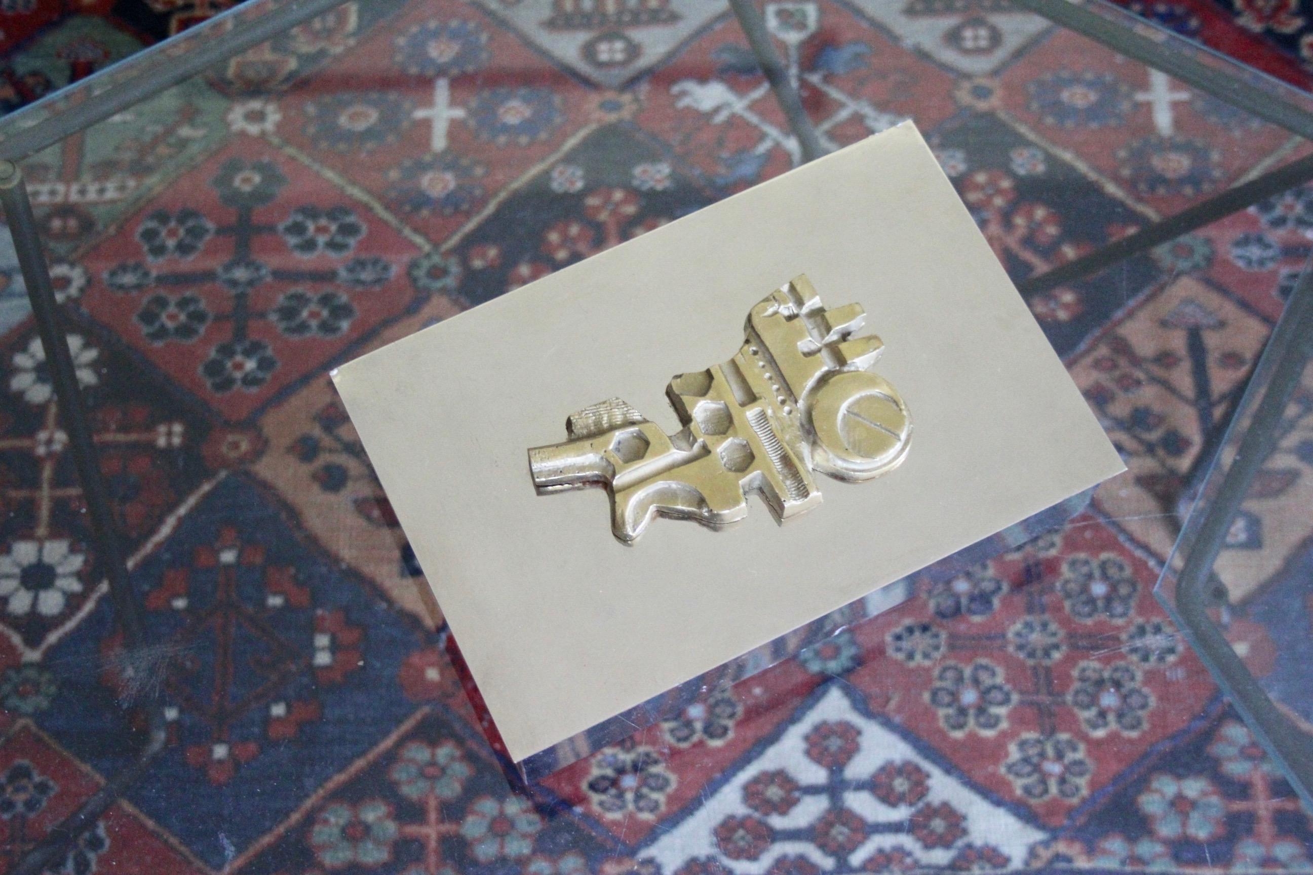 Decorative metal box ,one corner of the cover is slightly damaged see photo