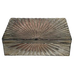 Decorative metal box, France, 1970 Vintage Decorative metal box, France, 1970