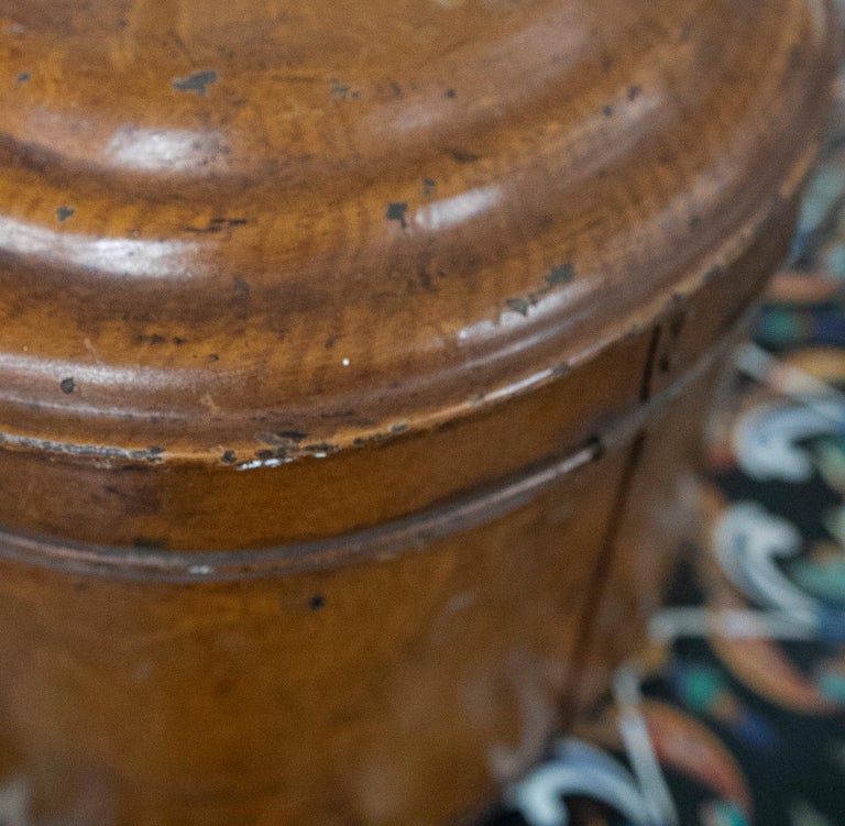 Decorative Metal Box in Brown Tone For Sale at 1stDibs