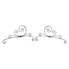 Decorative Metal Scrolls
