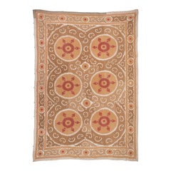 Dekorativ Mitte 20. Jh.  Samarkand Suzani, Usbekistan