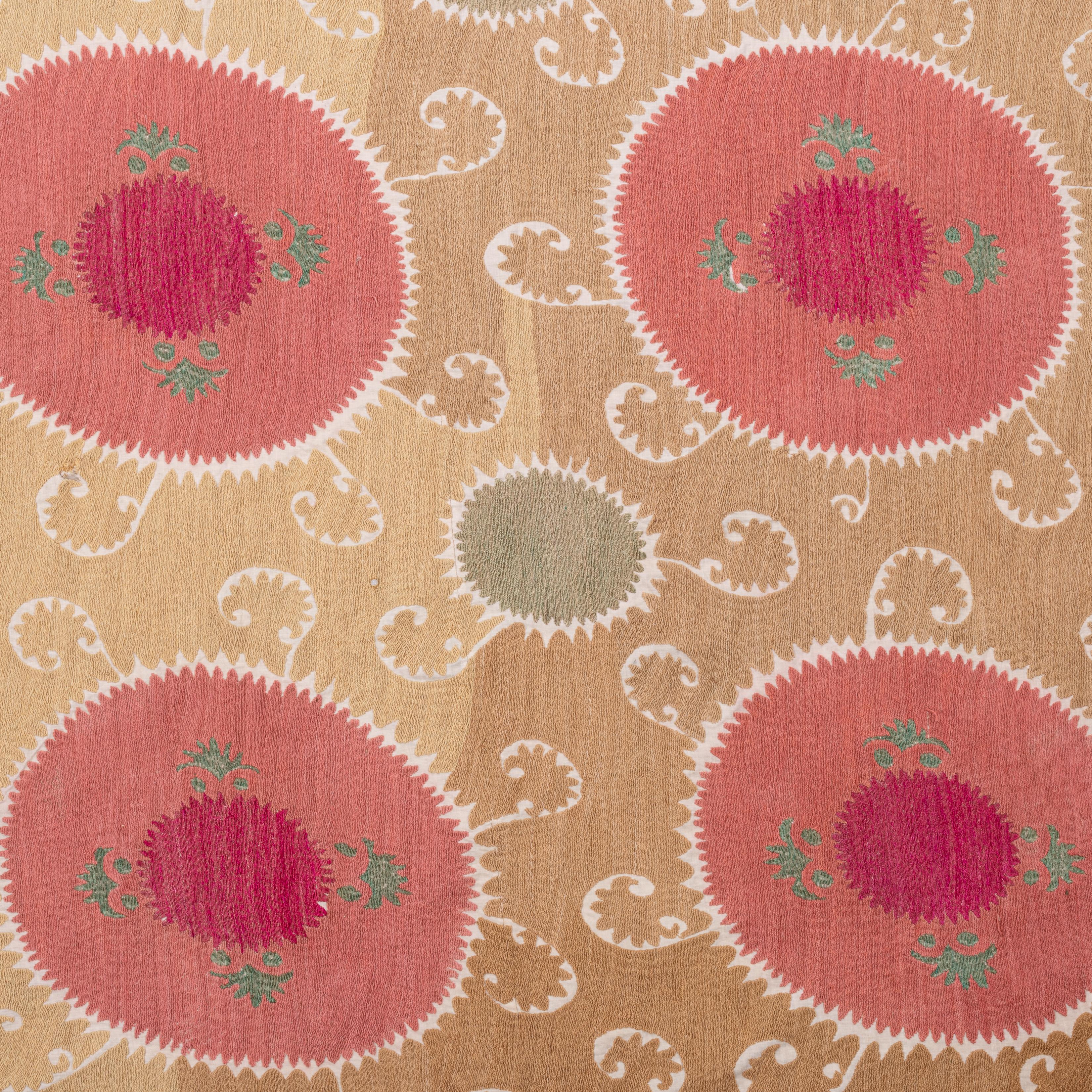 Coton Décoratif A.I.C.  Samarkand Suzani, Uzbek en vente