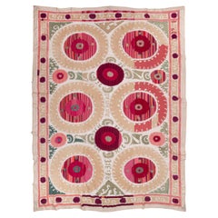 Dekorativ Mitte 20. Jh.  Samarkand Suzani, Usbekistan