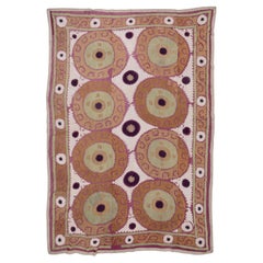 Dekorativ Mitte 20. Jh.  Samarkand Suzani, Usbekistan