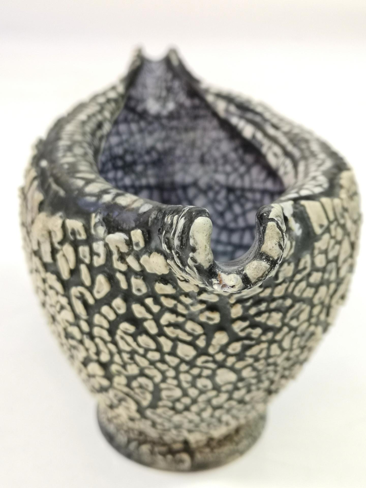 Decorative Mid-Century Ceramic Bowl by Ceramicist Geza Gorka, 1960's 5