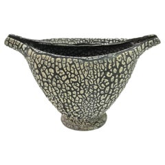 Decorative Mid-Century Ceramic Bowl by Ceramicist Geza Gorka, 1960's