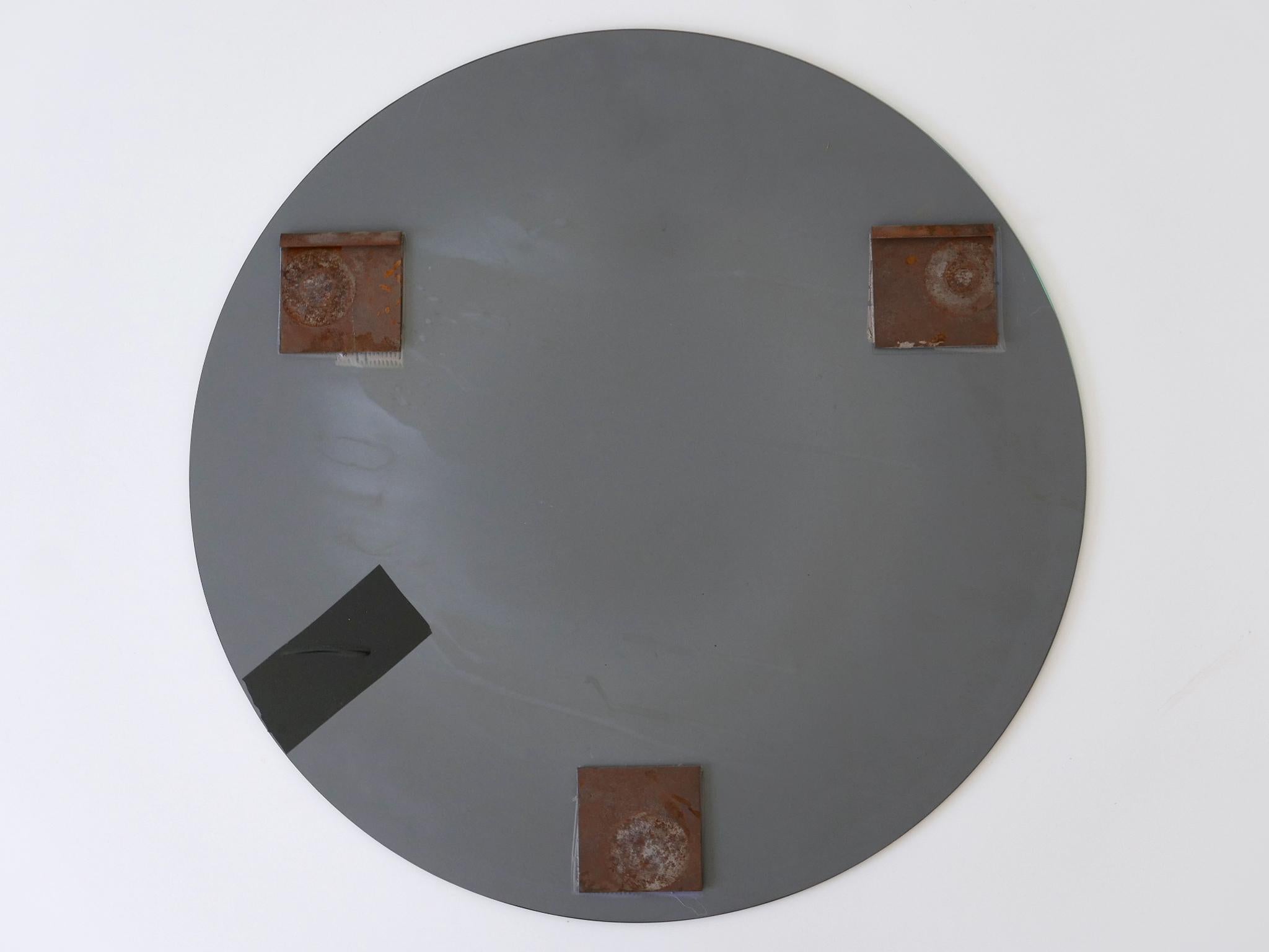 Miroir mural décoratif rétroéclairé moderne mi-siècle par Schninger, Allemagne, années 1960 en vente 13