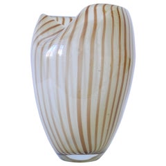 Vase décoratif moderne en verre de Murano, Italie, années 1960