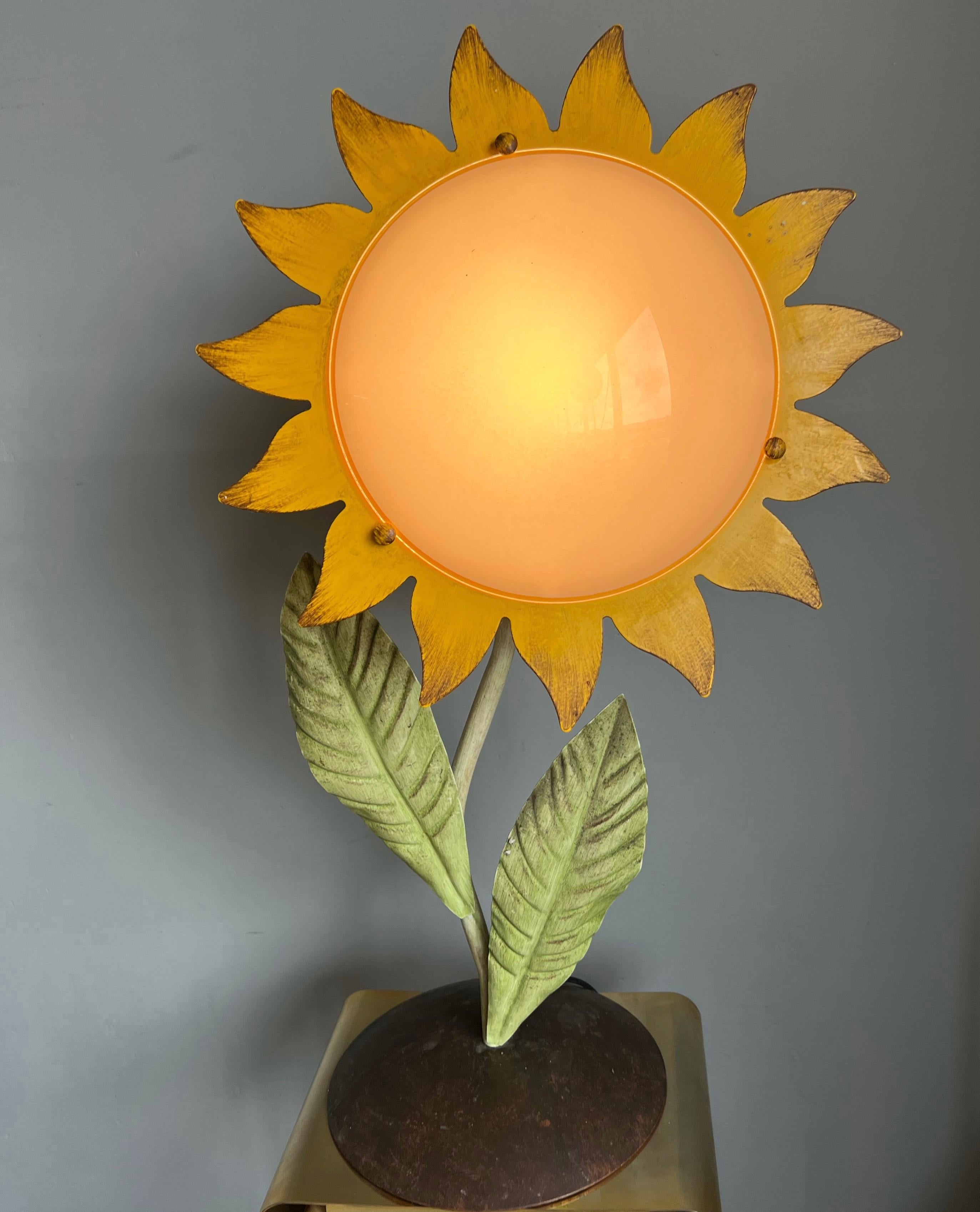 sunflower floor lamp
