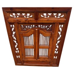 6” x 3’ Moroccan styled Mirror W/ Shutters