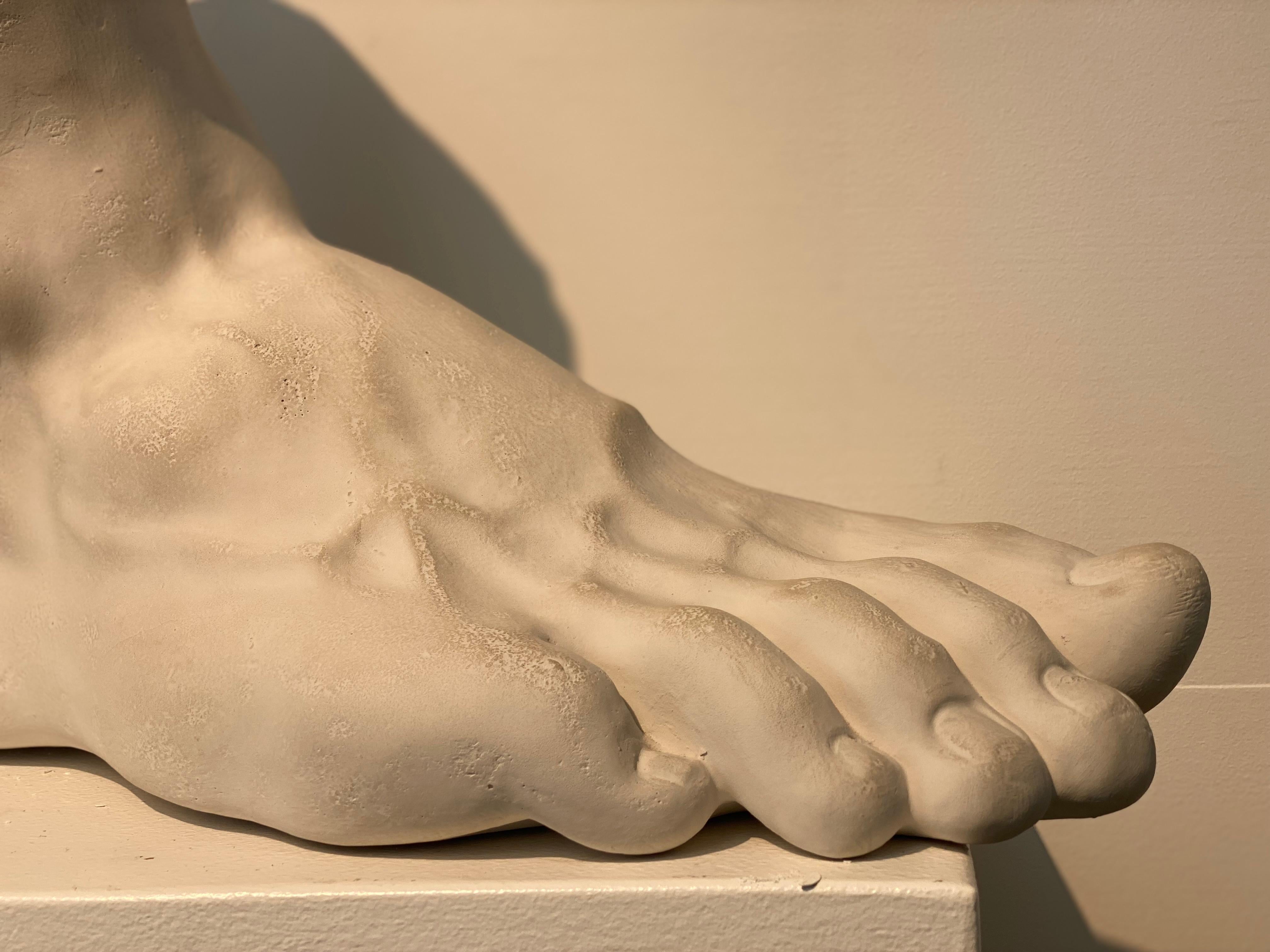 Italian Decorative model of a Foot For Sale