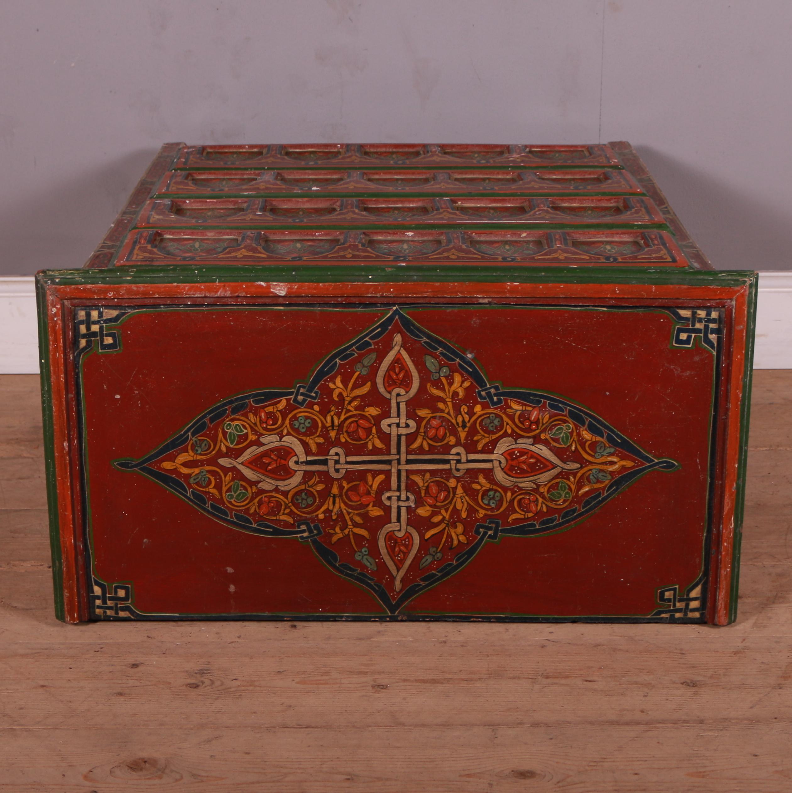 20th Century Decorative Moroccan Chest of Drawers For Sale