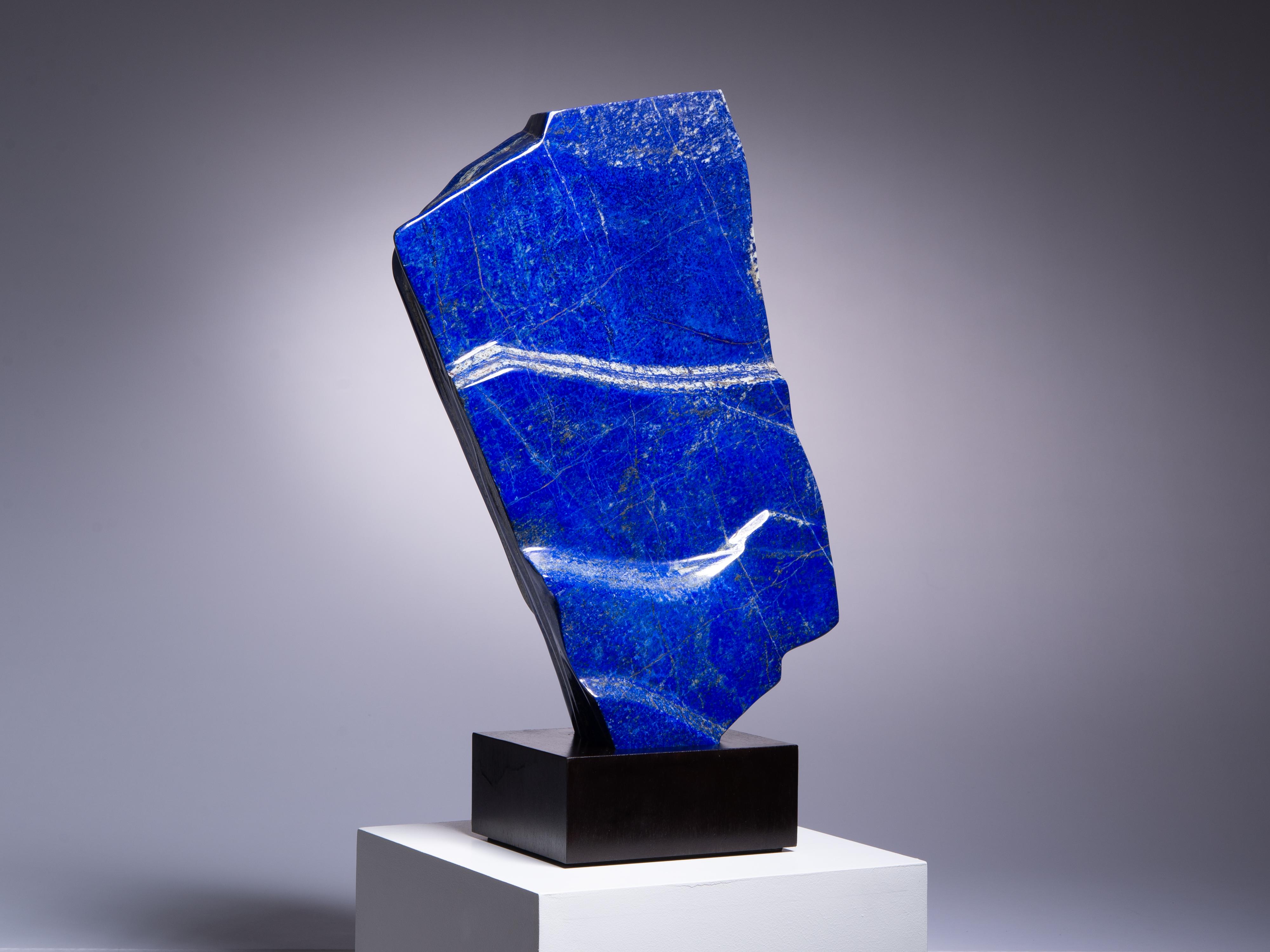 Decorative Mounted Lapis Lazuli Section For Sale 5