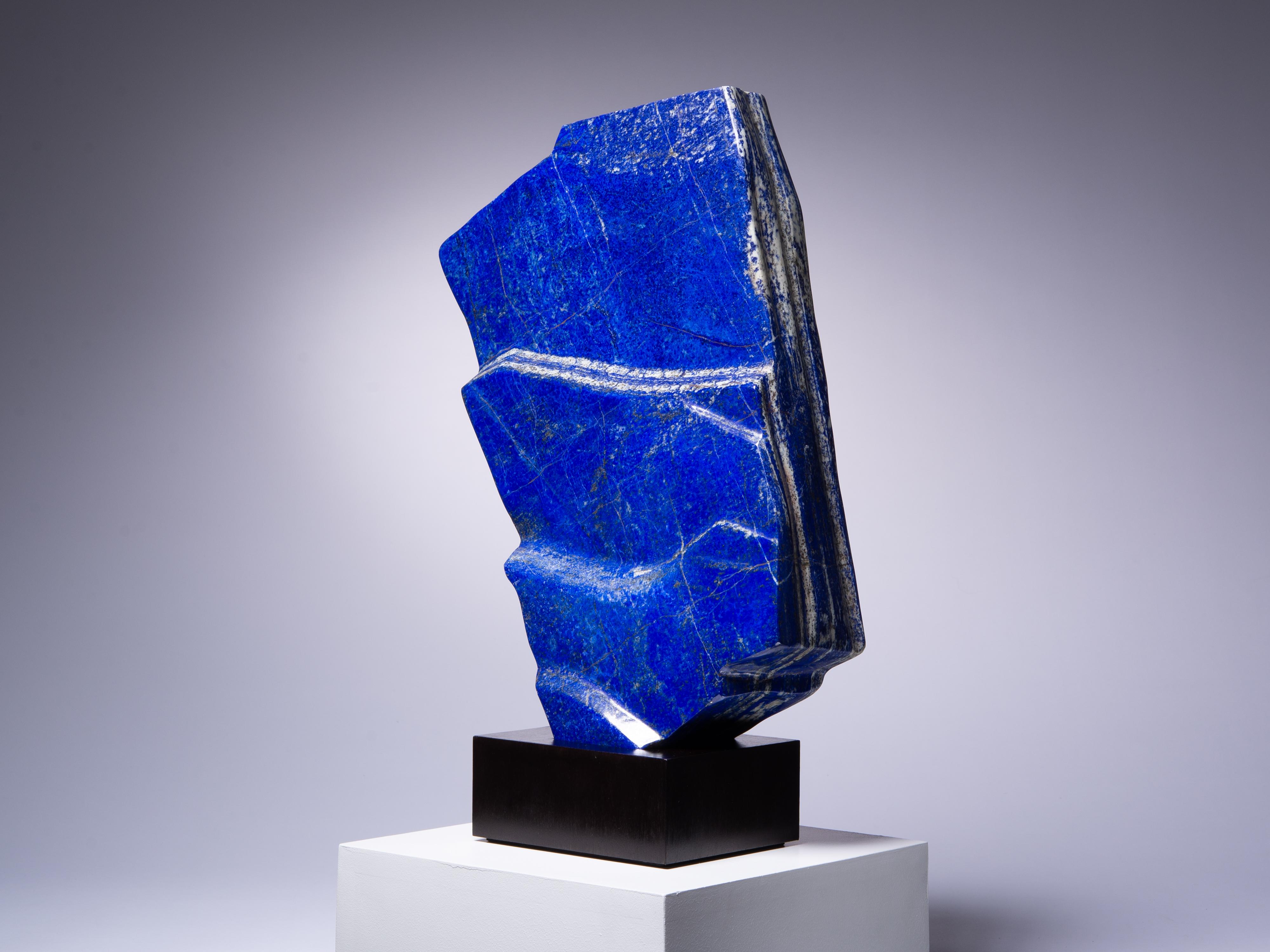 Decorative Mounted Lapis Lazuli Section For Sale 6