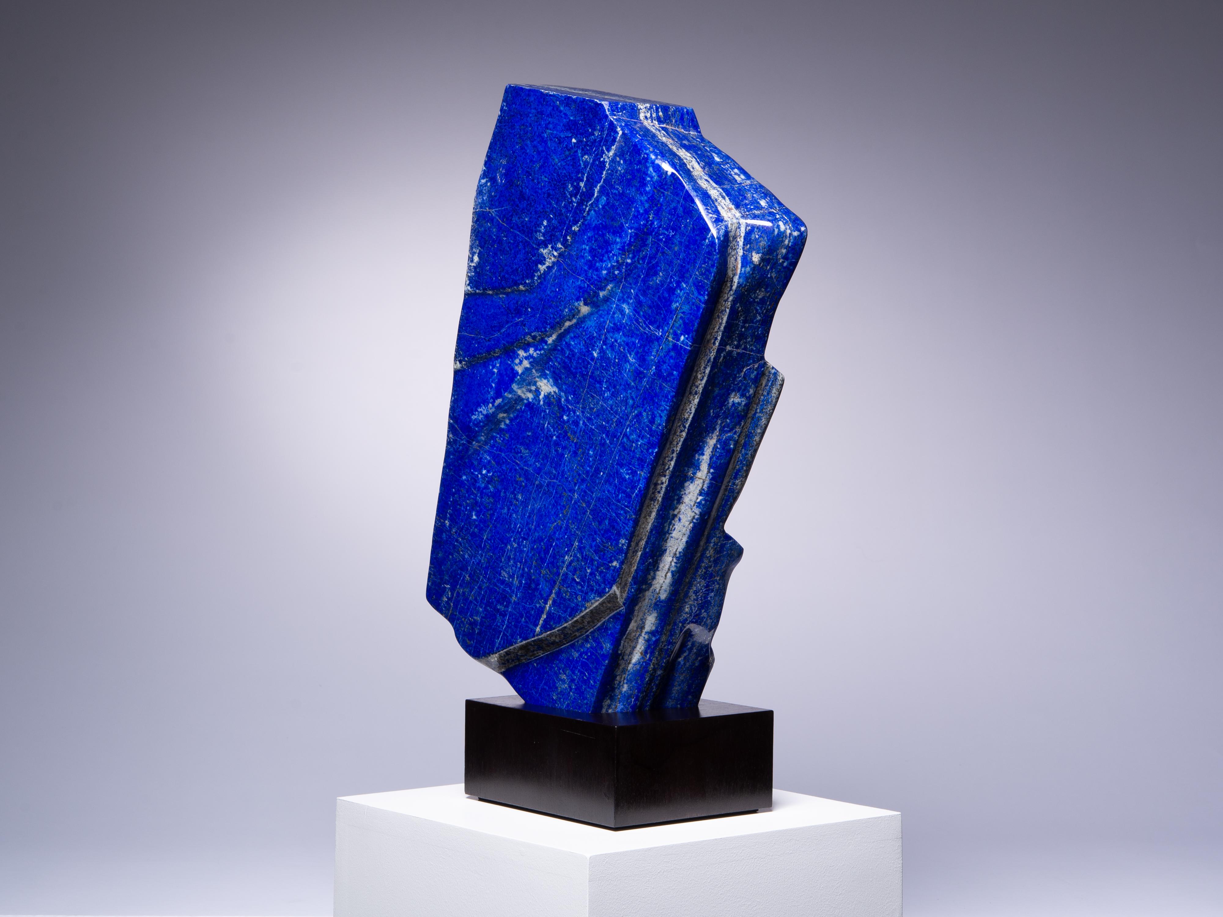 Decorative Mounted Lapis Lazuli Section For Sale 2