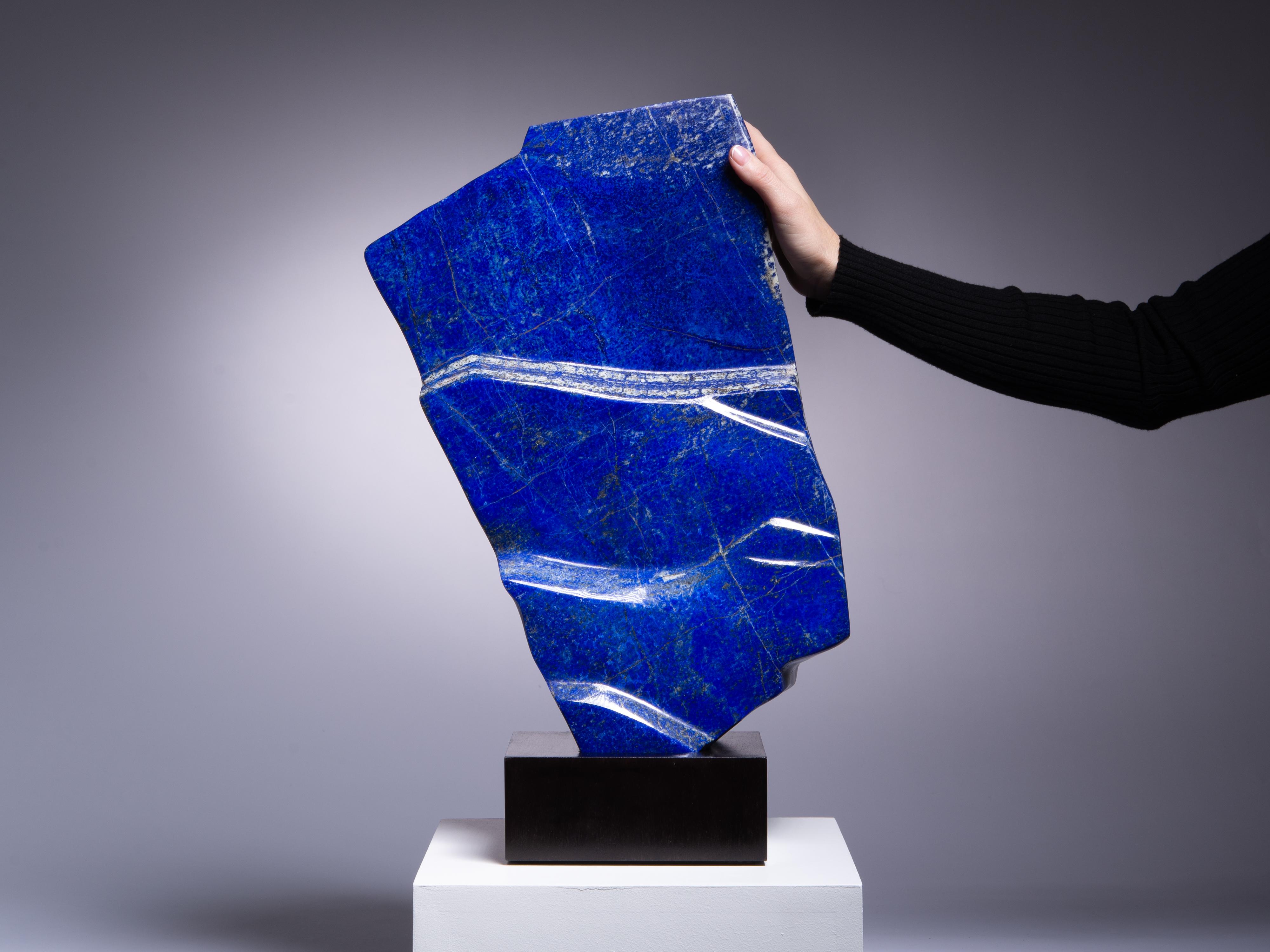 Decorative Mounted Lapis Lazuli Section For Sale 4
