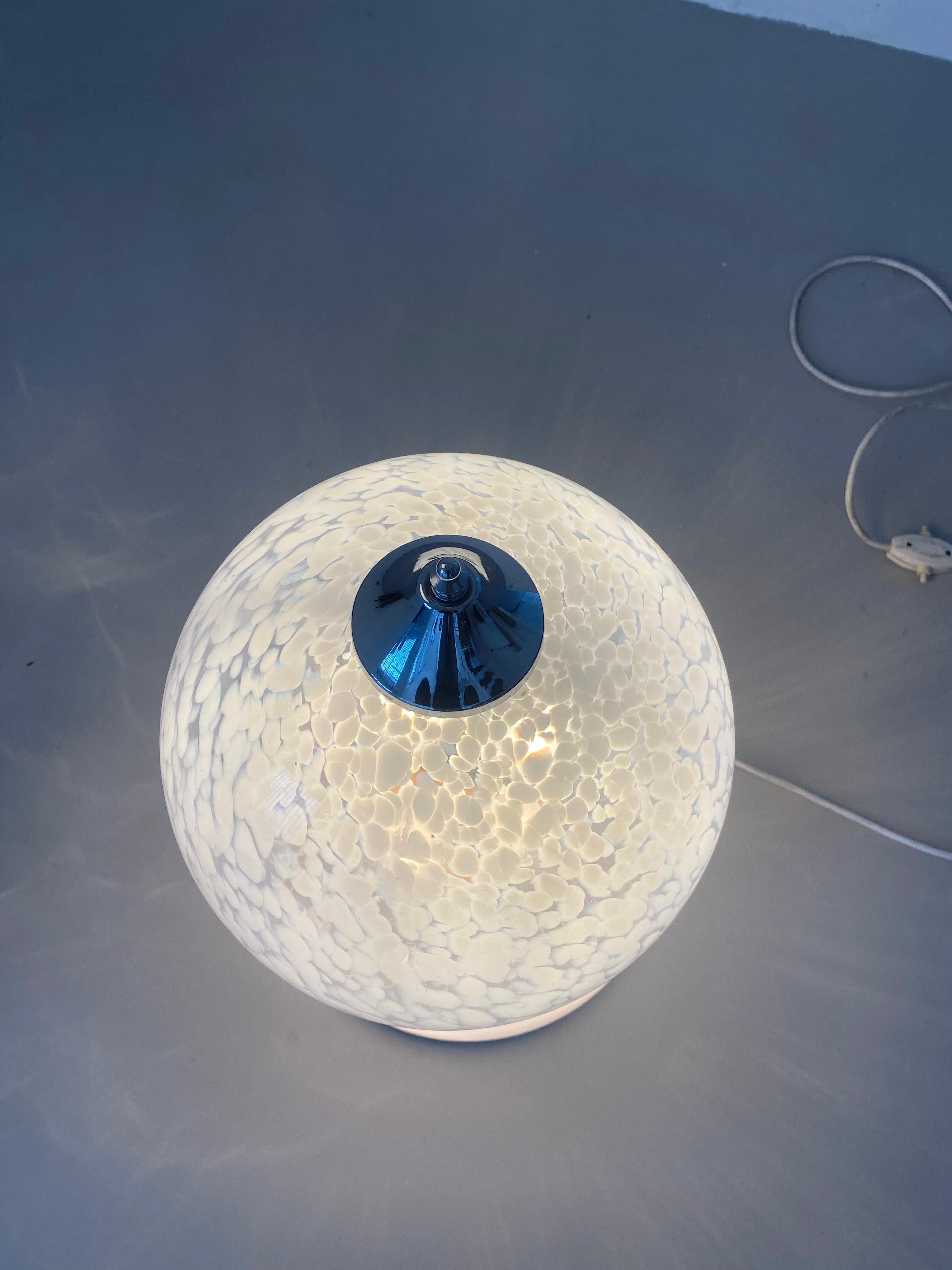 Lámpara decorativa de pie / sobremesa de cristal de Murano, Carlo Nason para Mazzega en venta 1