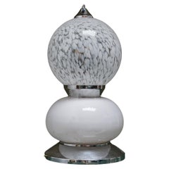 Decorative Murano Glass Floor / Table Lamp, Carlo Nason for Mazzega