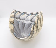 Decorative Murano Glass Shell by Guido Ferro , Italy 1980's