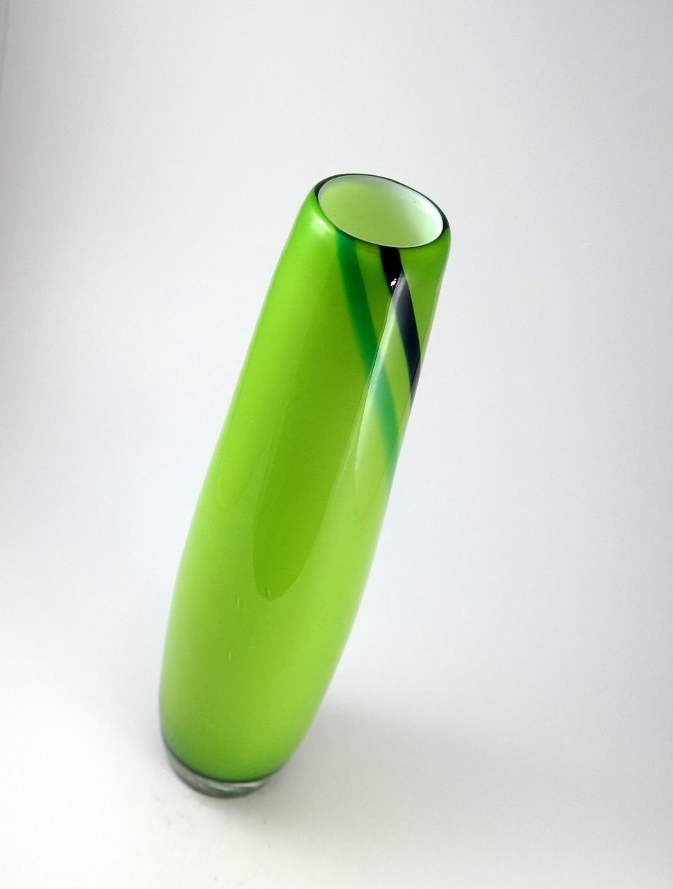 Italian Decorative Murano Glass Vase, 1960s