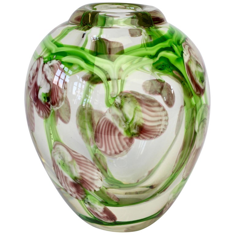 Pink Murano Glass Vase - 134 For Sale on 1stDibs | small pink vase, pink  murano glass bowl, arte murano vase