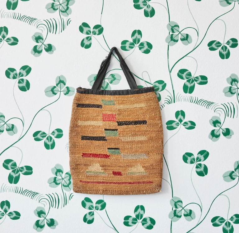 Decorative Native American Corn Husk Bag For Sale at 1stDibs