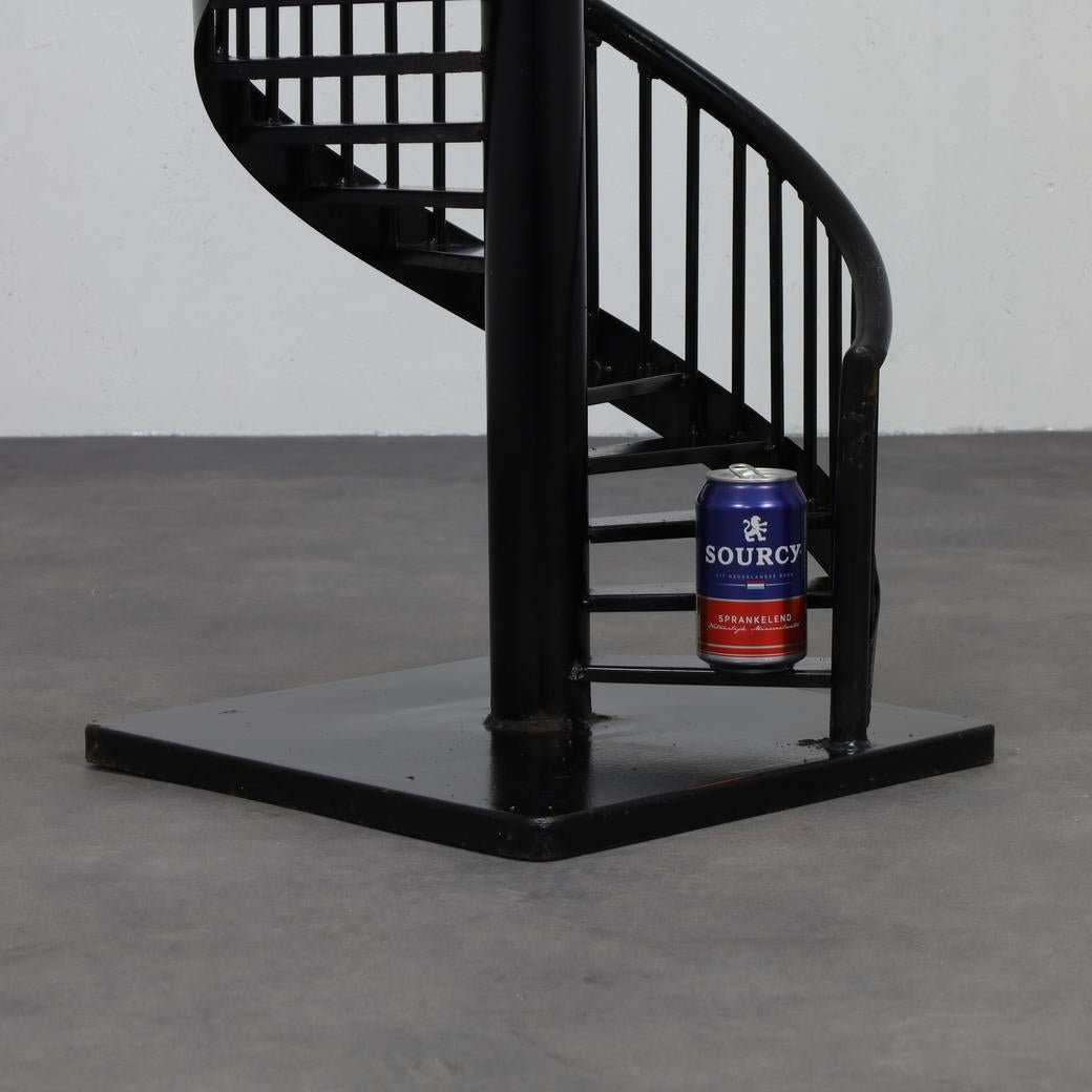 Metal Decorative Object Spiral Staircase Scale 1:2.5 For Sale
