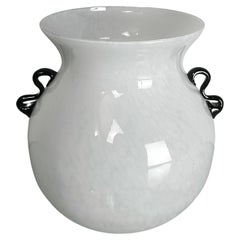Decorative Object Vase Murano Glass Cenedese Midcentury Modern Italy 1960s