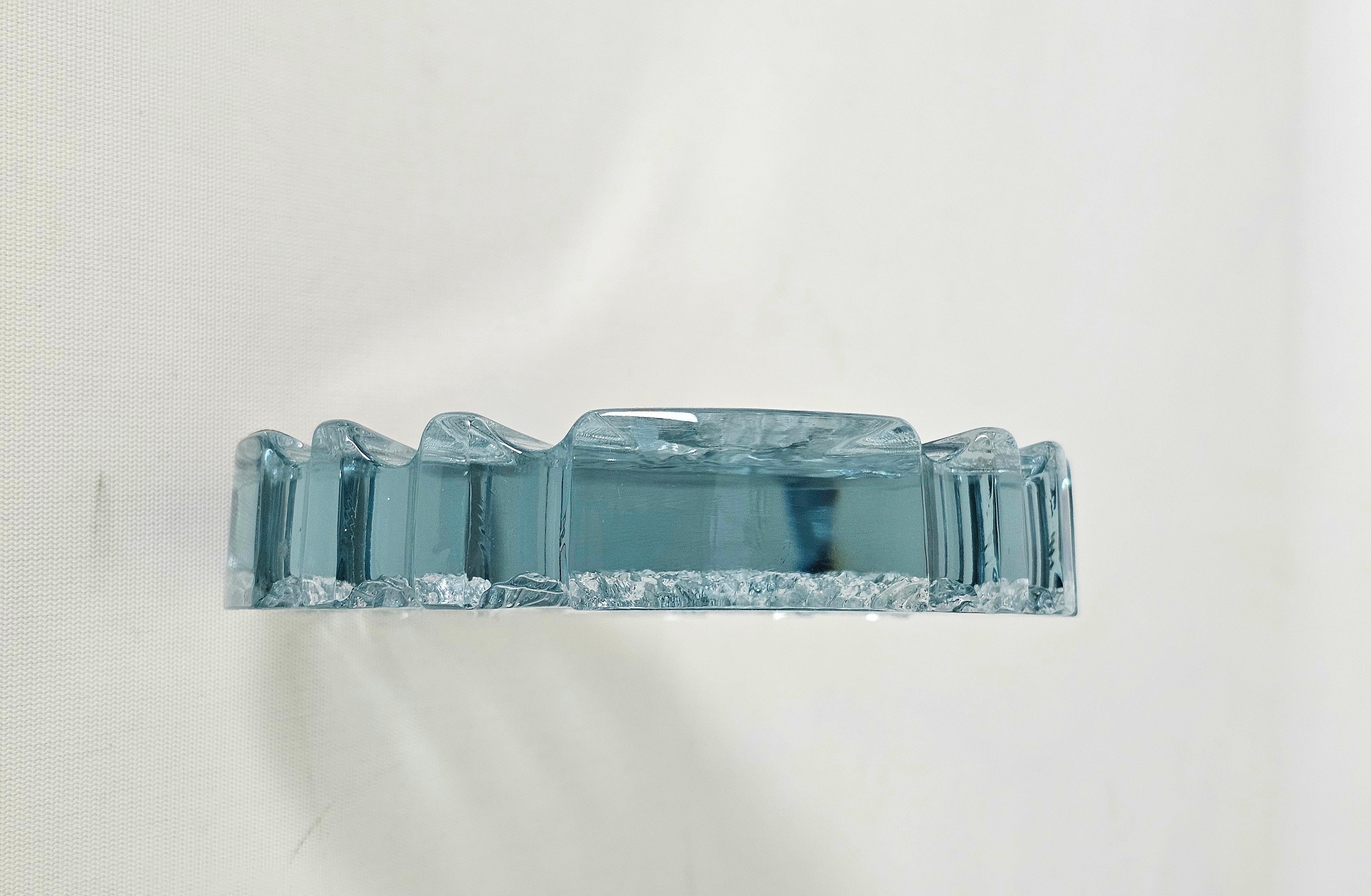 Objeto decorativo Vide-Poche Cenicero Cristal y plata 800 Midcentury Modern Años 60 en venta 3