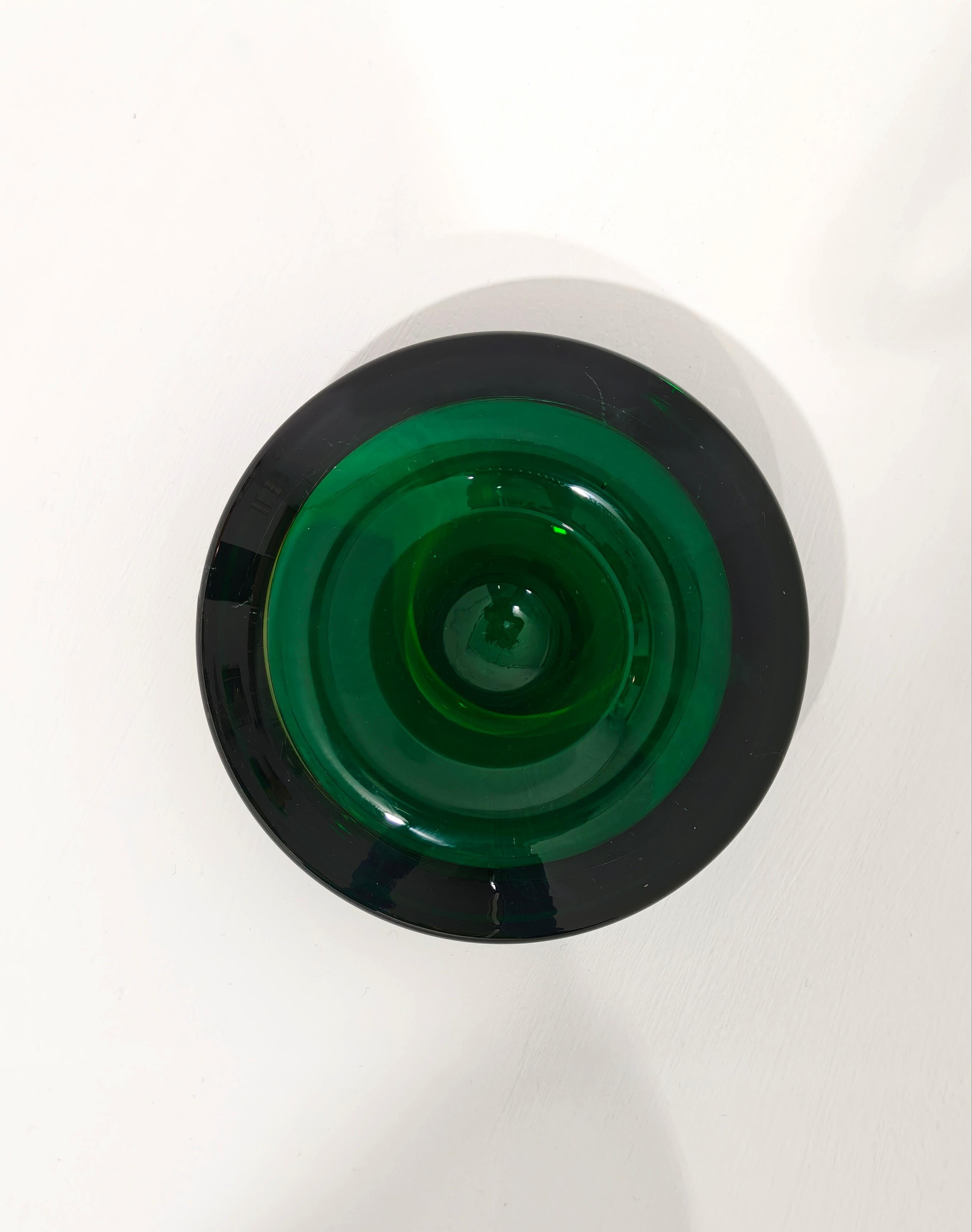 Dekoratives Objekt Vide-Poche Schale Murano Glas De Majo Postmodernes Italien 1993er Jahre im Angebot 4