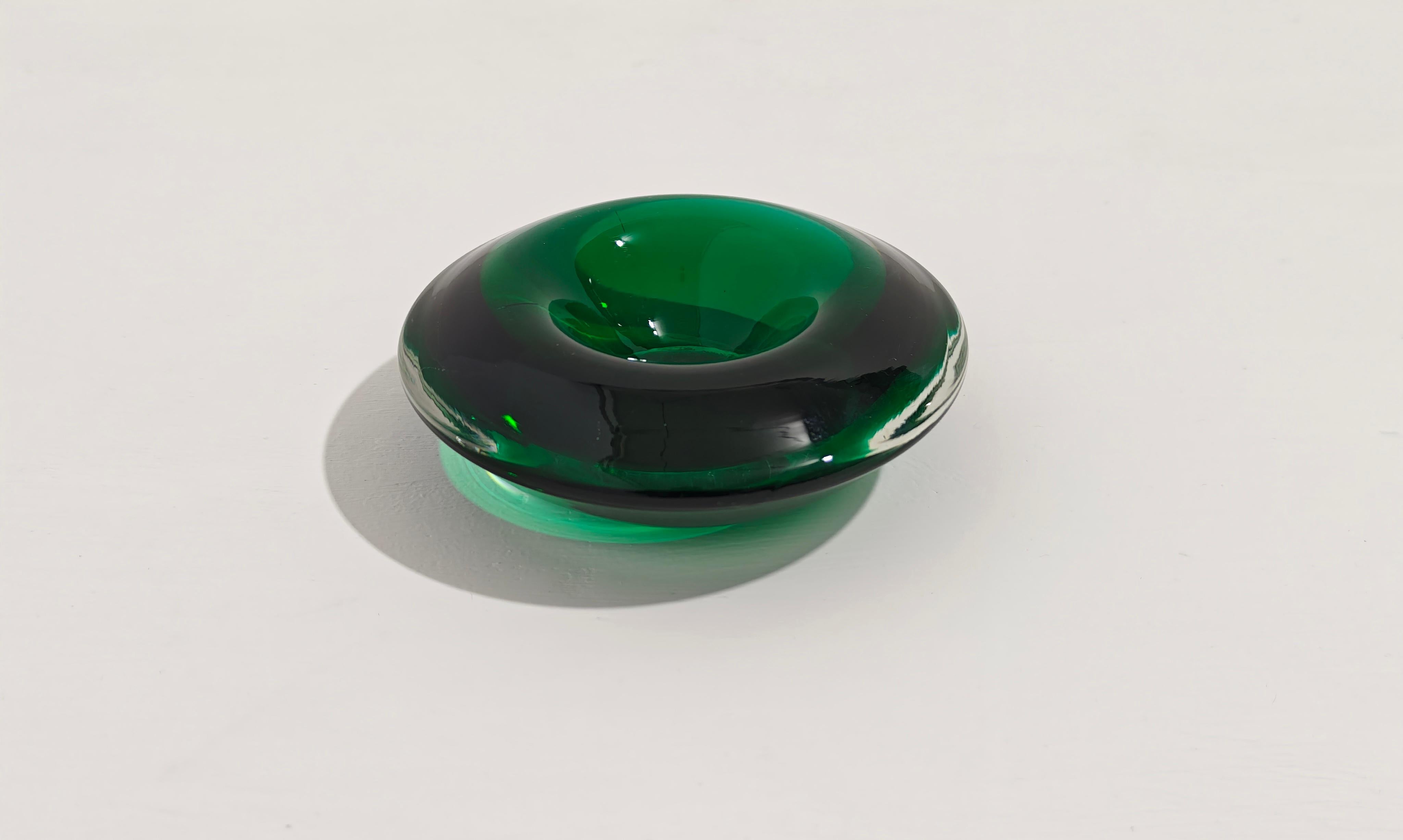 Dekoratives Objekt Vide-Poche Schale Murano Glas De Majo Postmodernes Italien 1993er Jahre im Angebot 2
