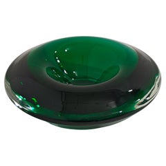 Dekoratives Objekt Vide-Poche Schale Murano Glas De Majo Postmodernes Italien 1993er Jahre