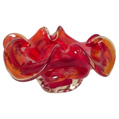 Objects for Objects for Objects for Objects for Objects for Objects for Objects for Objects for Objects for Objects fors  Verre de Murano Rosso, Italie, milieu du siècle 1970
