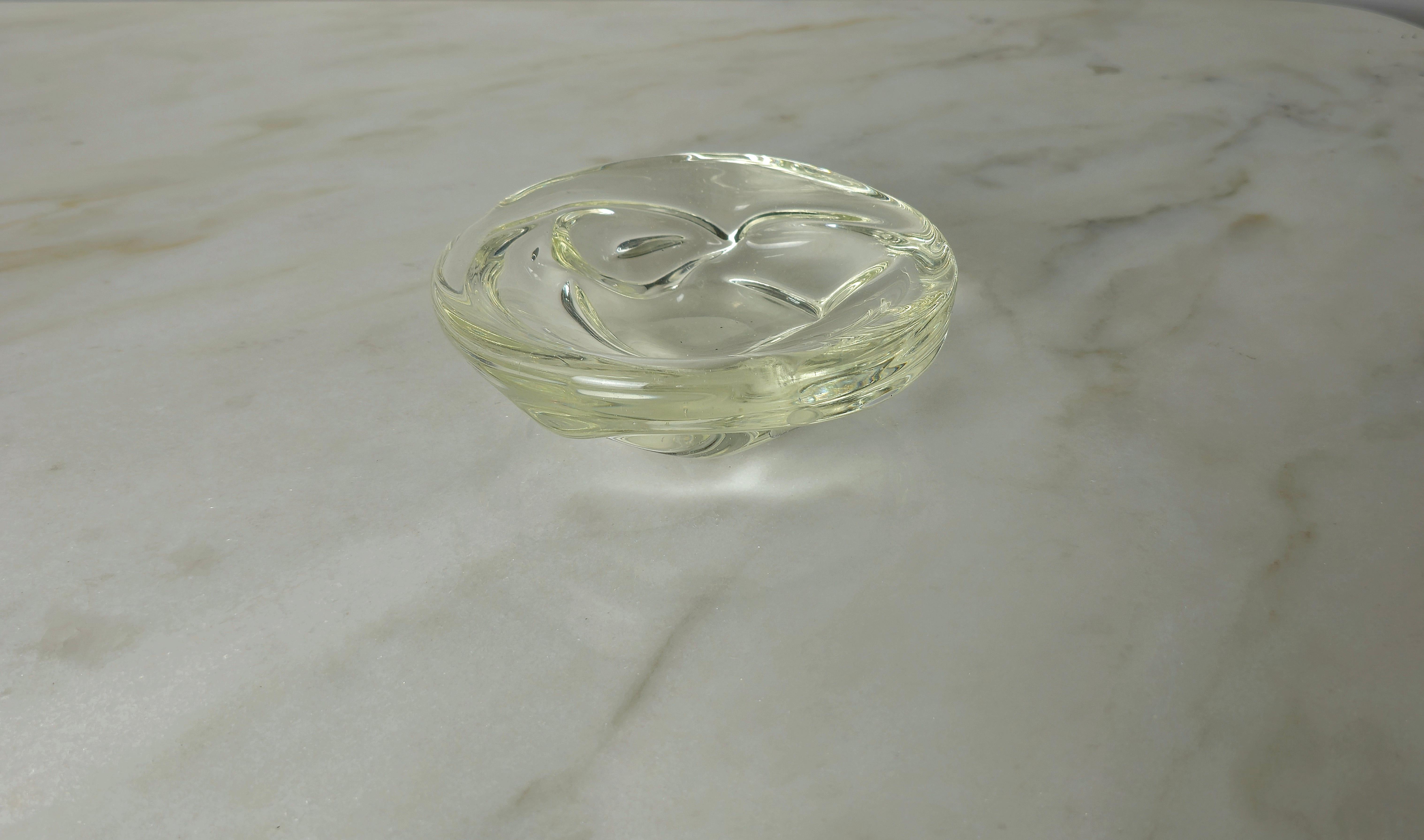 Decorative Object Vide-Poche Seguso Murano Glass Midcentury Modern Italy 1950s For Sale 1