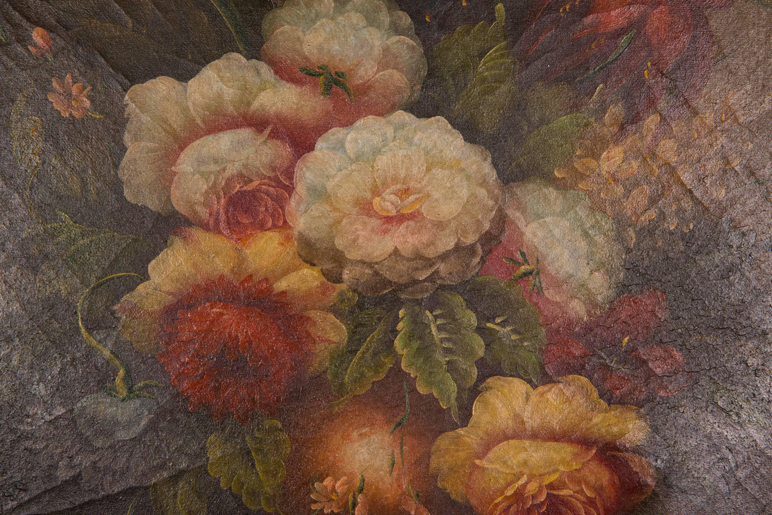 Oiled Decorative Oil Painting According to the 19th Century Style For Sale