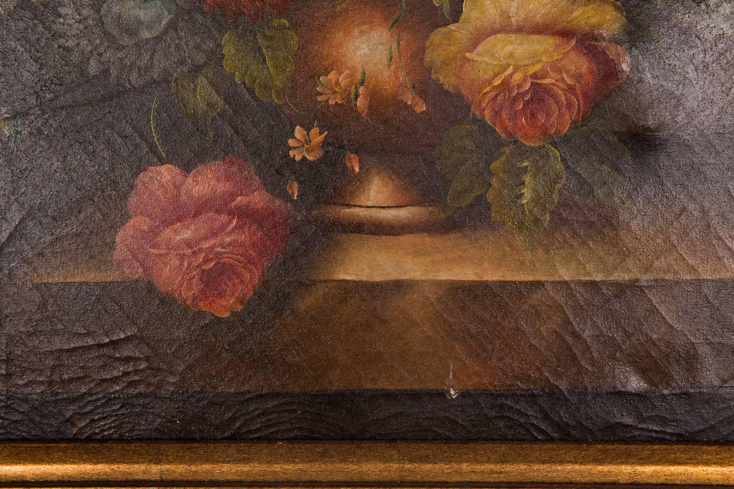 Decorative Oil Painting According to the 19th Century Style In Good Condition For Sale In Berlin, DE