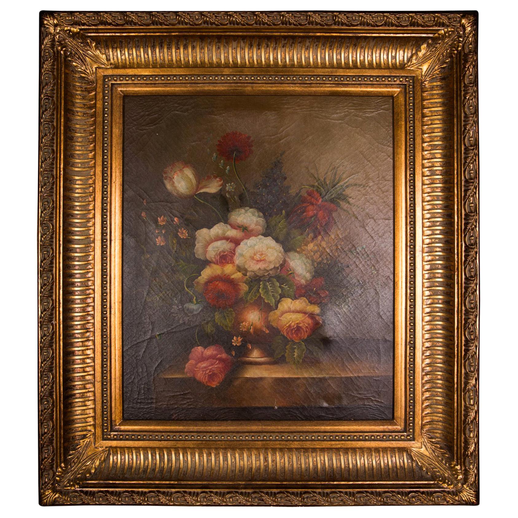 Decorative Oil Painting According to the 19th Century Style For Sale