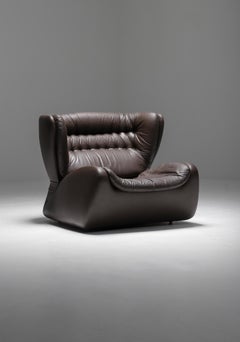 Decorative one-seat sofa model Pasha, manufactured in the 1970s by Durlet