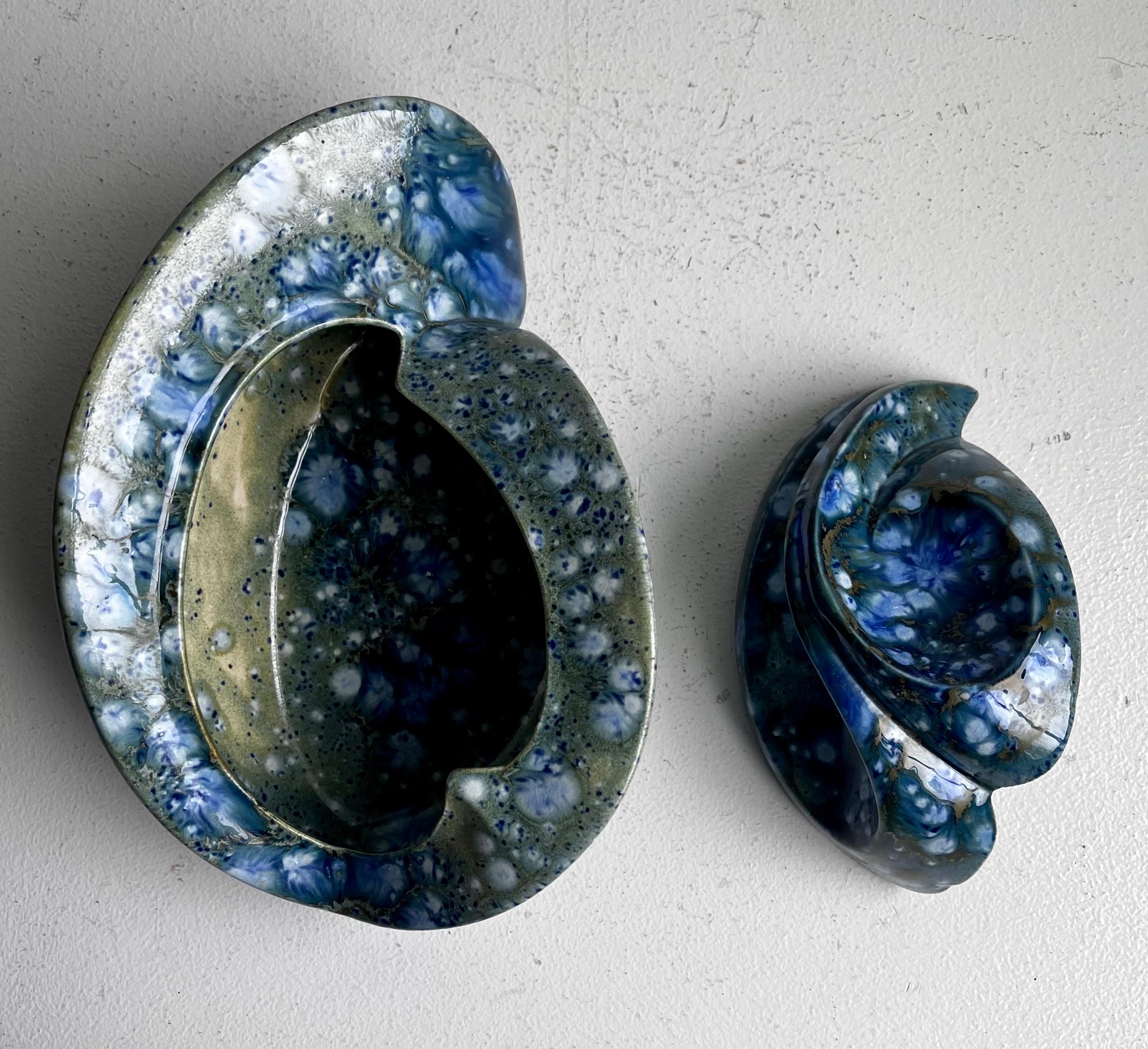 Dekorative Bio-Deckelschale von Mary Hilkemeier, 1977 im Angebot 9