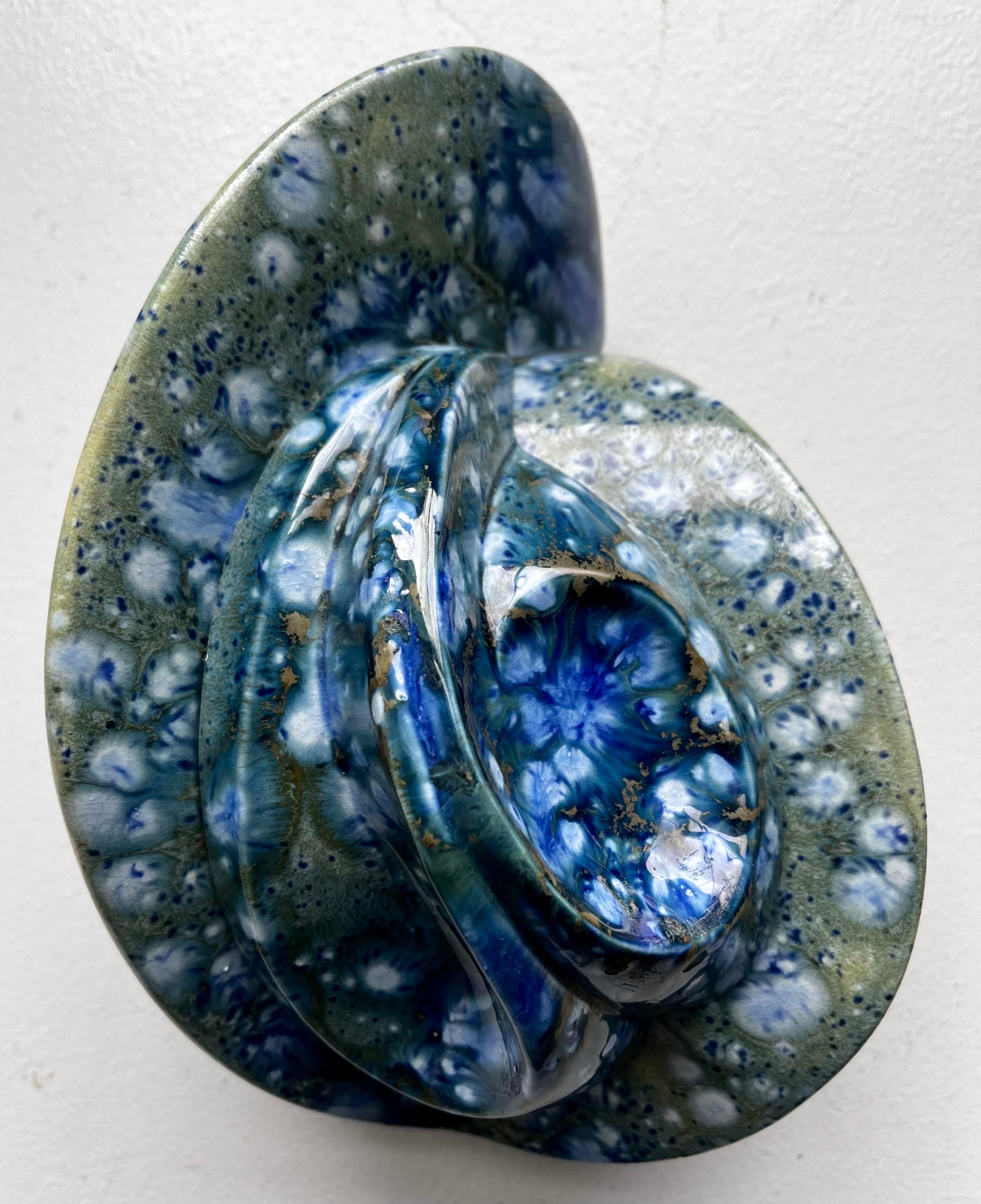 Dekorative Bio-Deckelschale von Mary Hilkemeier, 1977 im Angebot 1