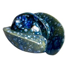 Decorative Organic Lidded Dish by Mary Hilkemeier, 1977