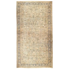 Tapis persan ancien du Khorassan. Taille : 14 ft 4 in x 28 ft