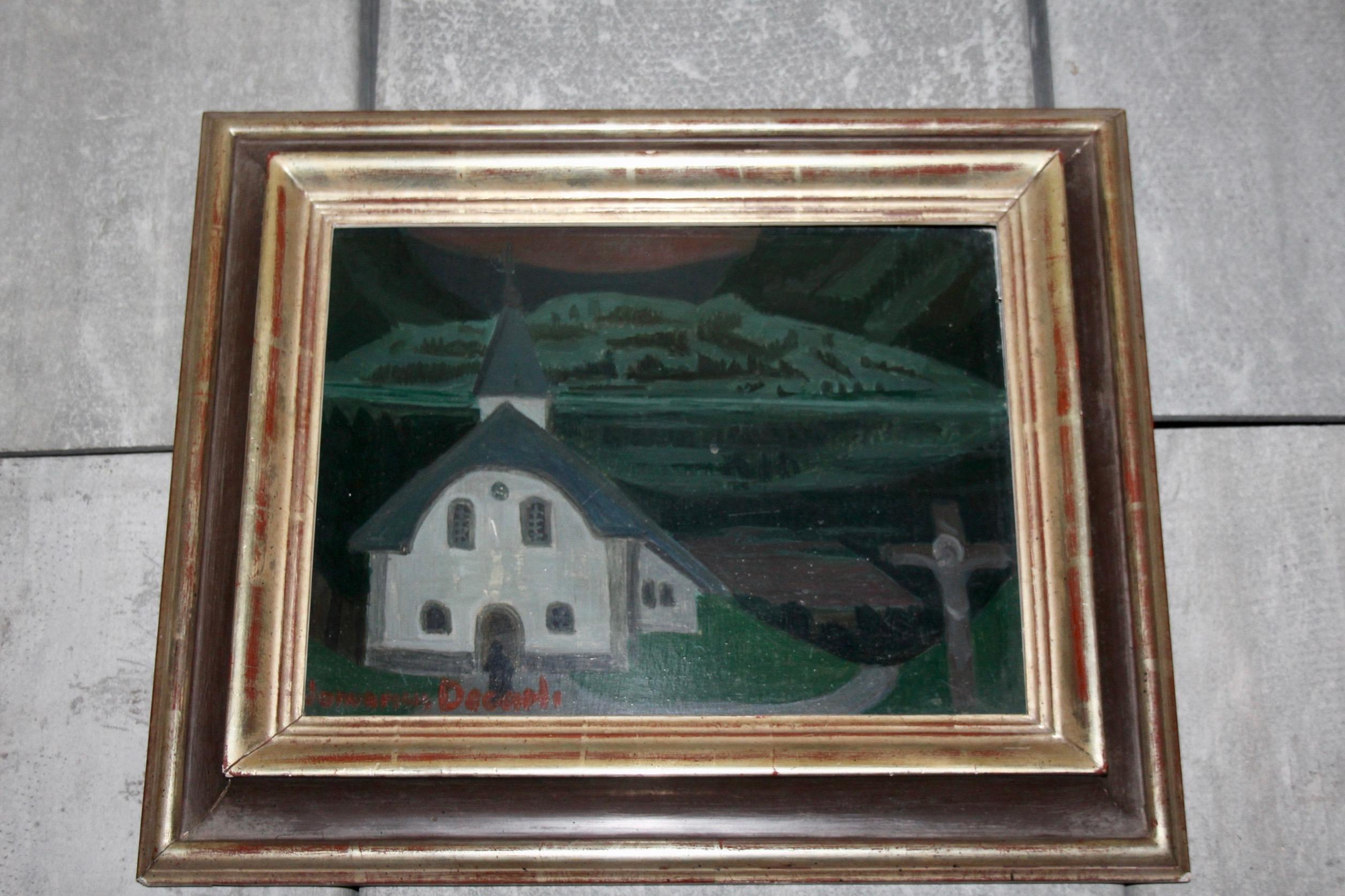 Cuadro decorativo de alp francés de Decarli en Bueno estado para la venta en grand Lancy, CH