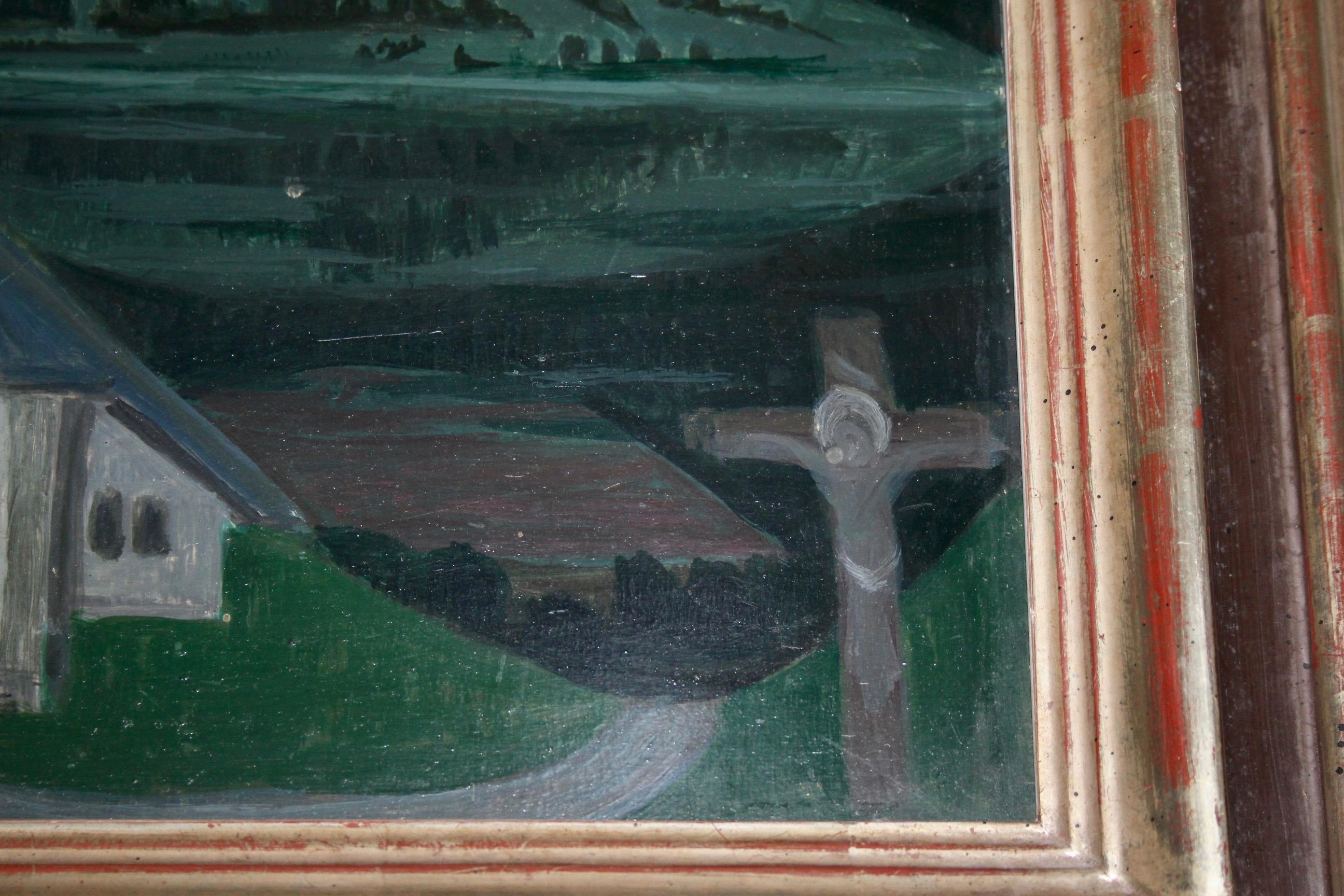 Cuadro decorativo de alp francés de Decarli en venta 1