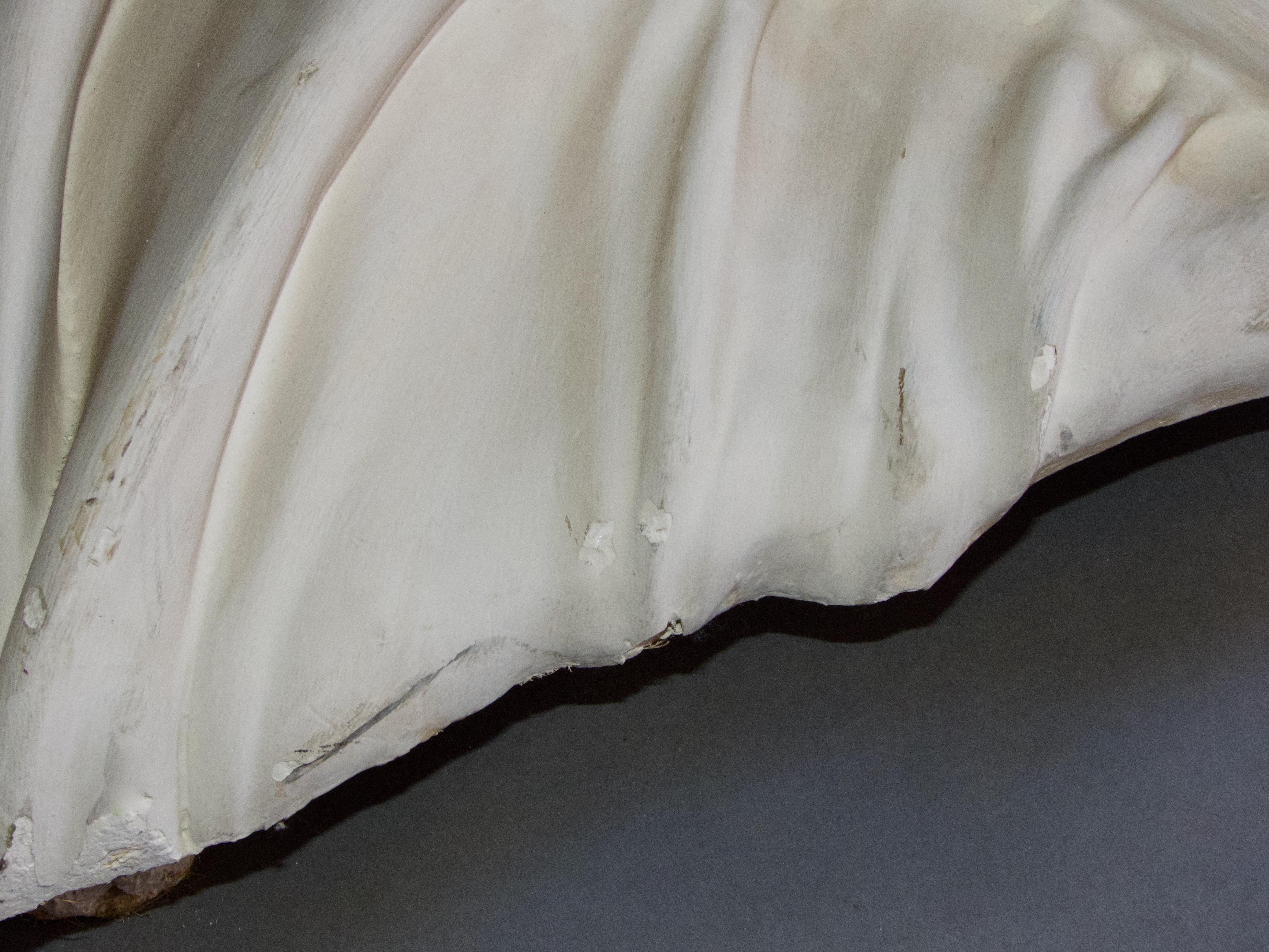 Decorative pair of plaster wall sculpture For Sale 6