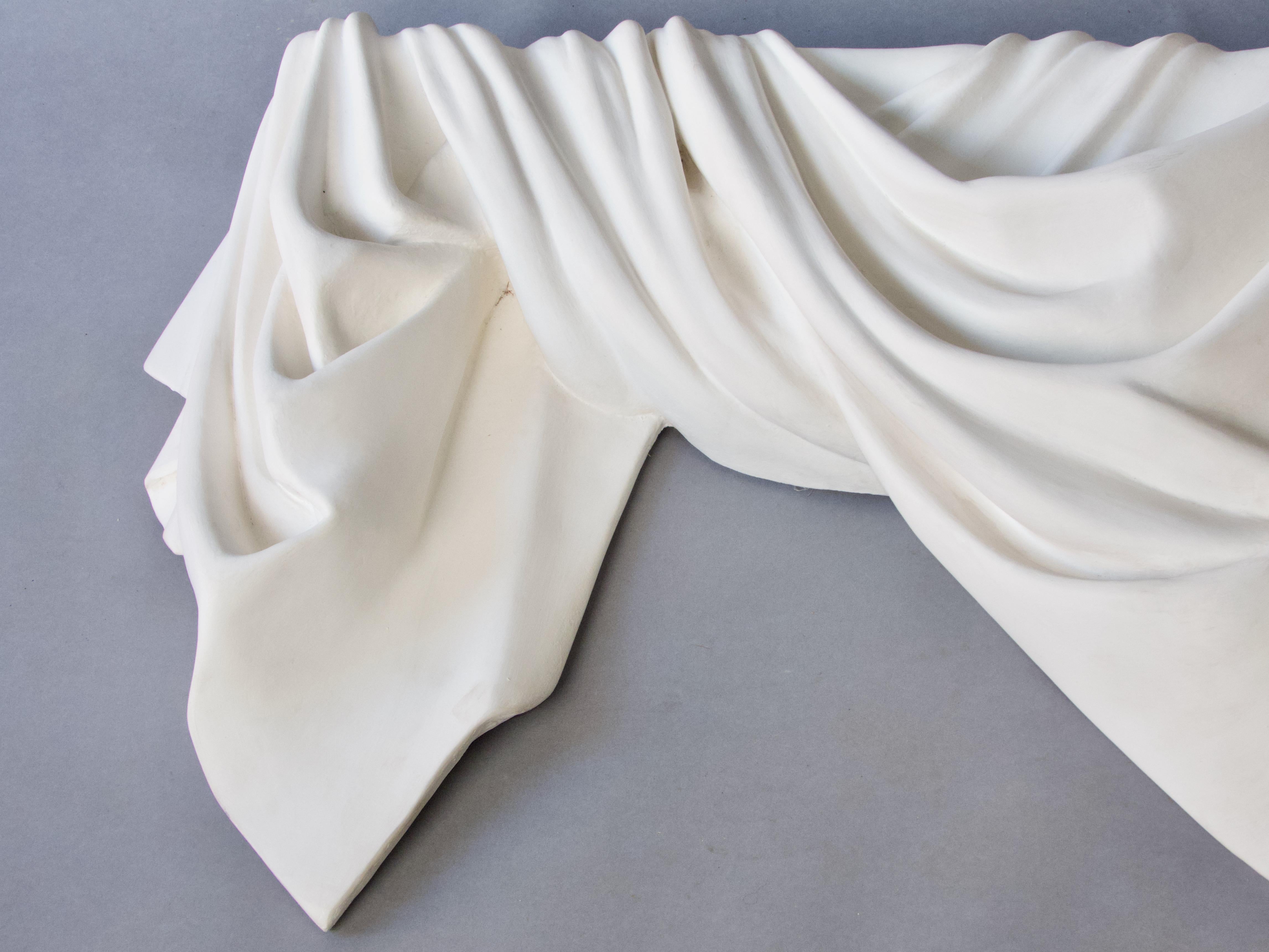 Decorative pair of plaster wall sculpture For Sale 7