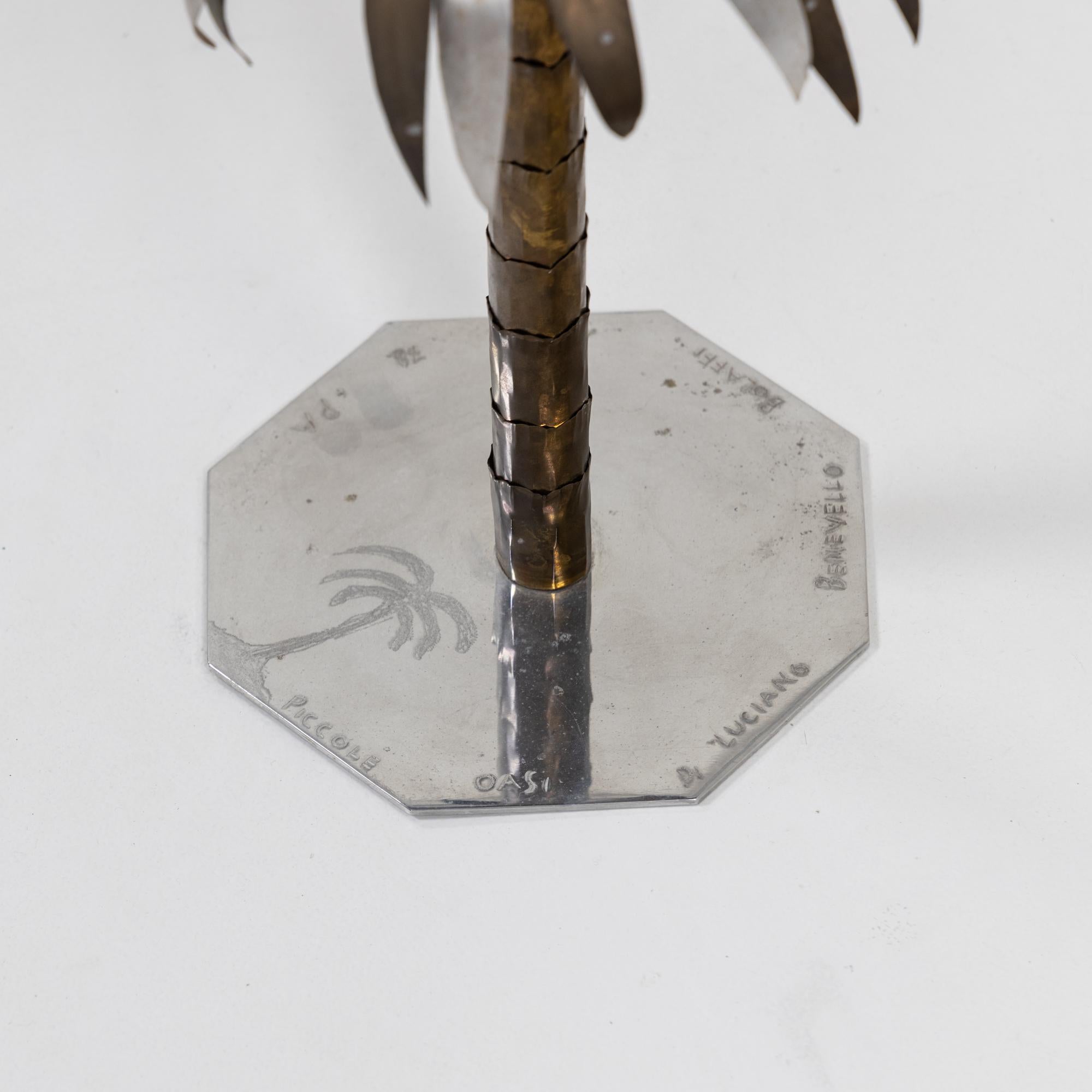 Escultura decorativa de palmera Italiano en venta