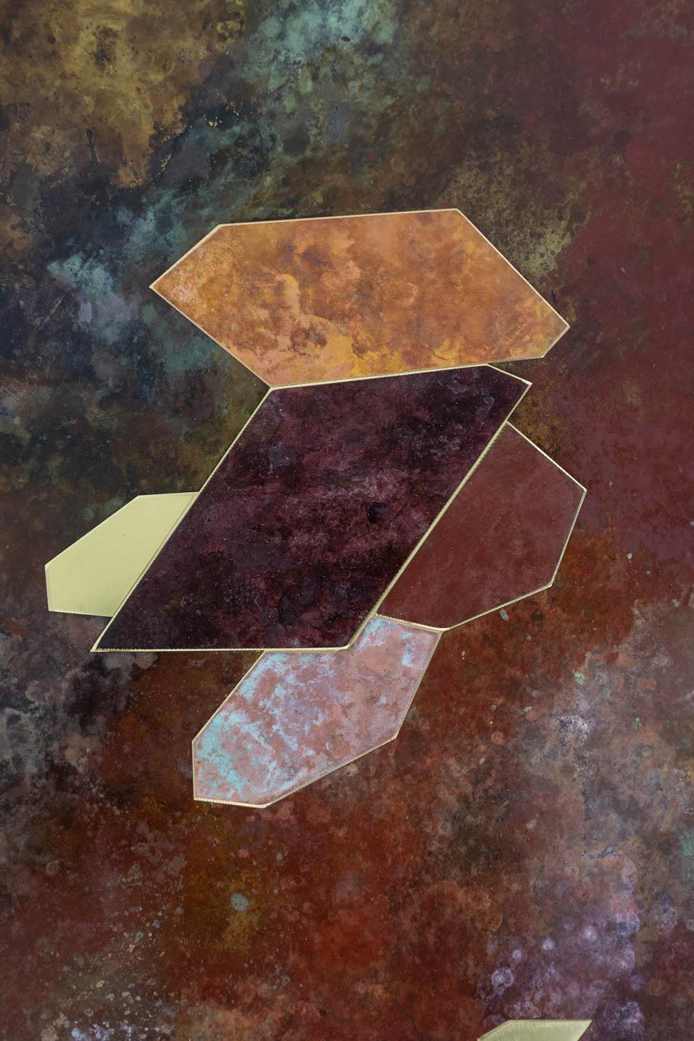 Dekorative Tafel mit dem Titel Fragmente - IX. Kunsthandwerkliche Arbeit. im Angebot 1