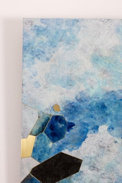 Decorative panel entitled “Fragmentations – VII”. Artisan work.