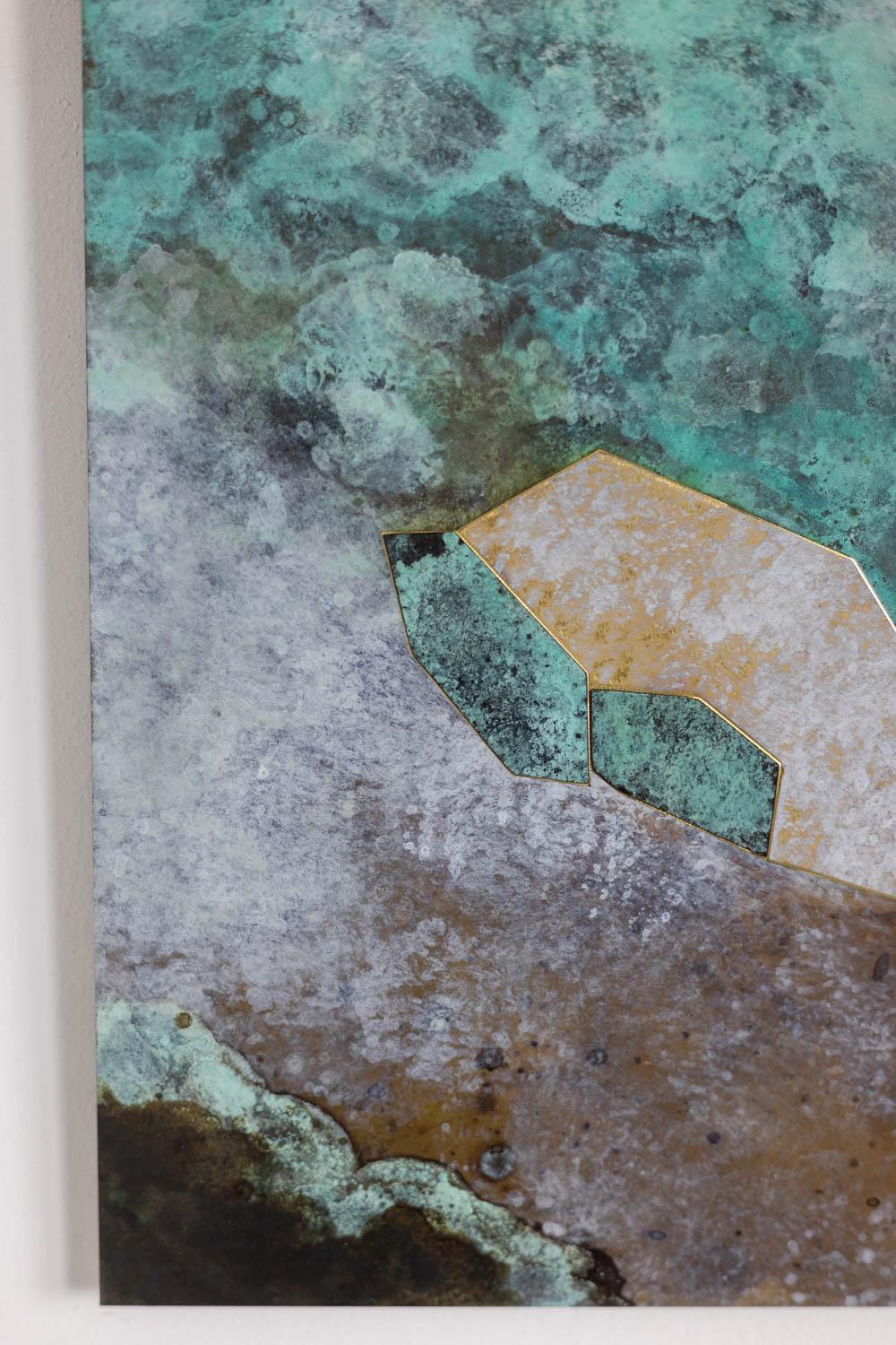 Dekorative Tafel mit dem Titel Fragmente - VIII. Kunsthandwerkliche Arbeit. (20. Jahrhundert) im Angebot